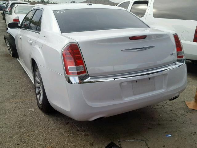 2C3CCAAG1DH687808 - 2013 CHRYSLER 300 WHITE photo 3