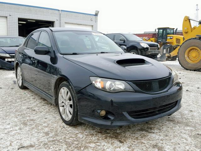 JF1GE75608G501436 - 2008 SUBARU IMPREZA WR BLACK photo 1