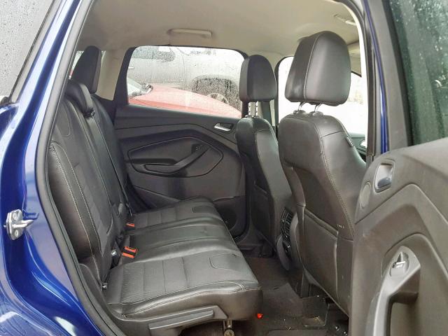 1FMCU0J97DUB00315 - 2013 FORD ESCAPE TIT BLUE photo 6