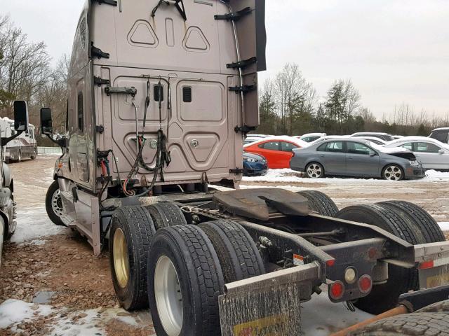 3AKJGLDR6ESFL4331 - 2014 FREIGHTLINER CASCADIA 1 TAN photo 3