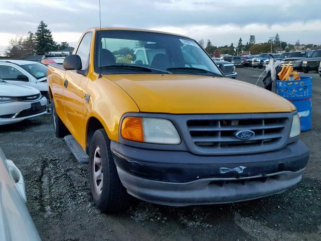 2FDPF17M44CA69599 - 2004 FORD F-150 HERI YELLOW photo 1