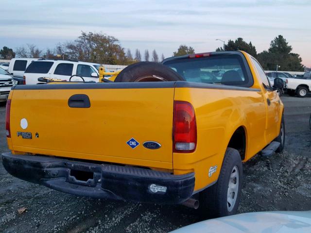 2FDPF17M44CA69599 - 2004 FORD F-150 HERI YELLOW photo 4