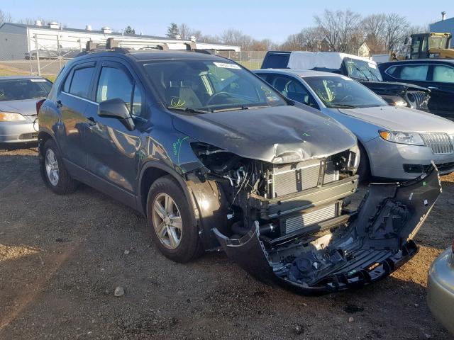 3GNCJLSB2HL133889 - 2017 CHEVROLET TRAX 1LT CHARCOAL photo 1