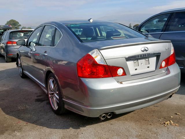 JNKAY01E56M113806 - 2006 INFINITI M35 BASE GRAY photo 3