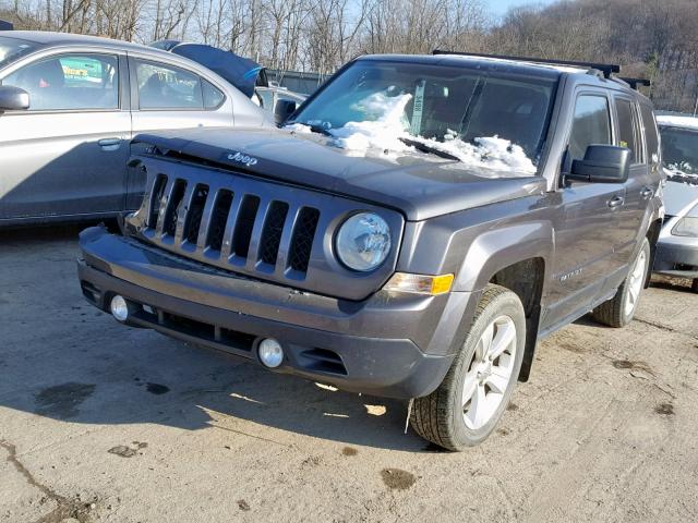 1C4NJRFB8GD627628 - 2016 JEEP PATRIOT LA GRAY photo 2