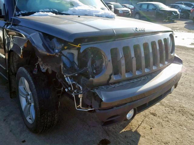 1C4NJRFB8GD627628 - 2016 JEEP PATRIOT LA GRAY photo 9