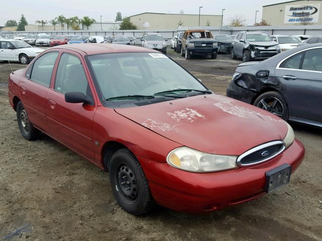 1FAFP6636YK142448 - 2000 FORD CONTOUR SE RED photo 1