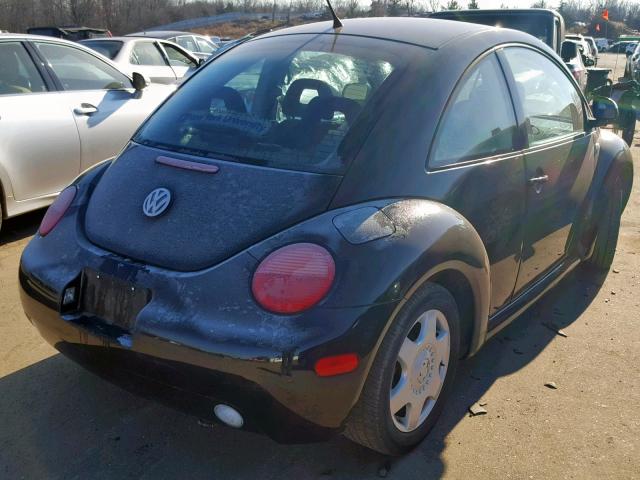 3VWCC21CXYM420752 - 2000 VOLKSWAGEN NEW BEETLE Schwarz Foto 4