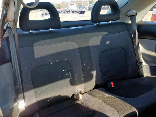 3VWCC21CXYM420752 - 2000 VOLKSWAGEN NEW BEETLE Schwarz Foto 6