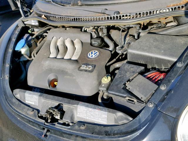 3VWCC21CXYM420752 - 2000 VOLKSWAGEN NEW BEETLE Schwarz Foto 7