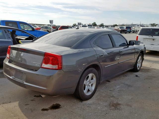 2B3CA3CVXAH117215 - 2010 DODGE CHARGER SX BROWN photo 4