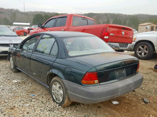 1G8ZH528XVZ382924 - 1997 SATURN SL1 GREEN photo 3