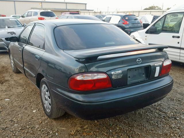 1YVGF22DX25275710 - 2002 MAZDA 626 ES GREEN photo 3