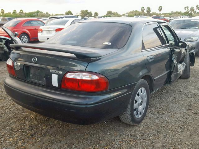 1YVGF22DX25275710 - 2002 MAZDA 626 ES GREEN photo 4