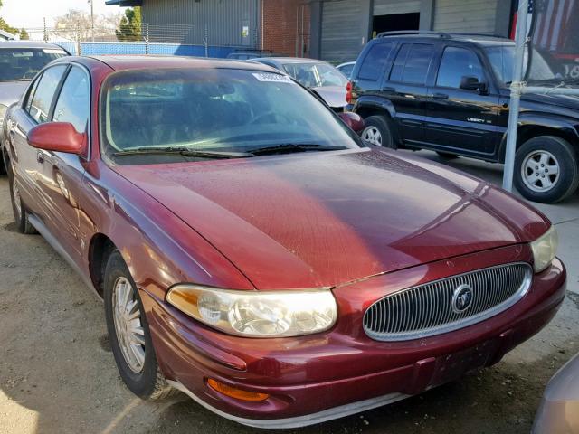 1G4HR54K42U127214 - 2002 BUICK LESABRE LI BURGUNDY photo 1