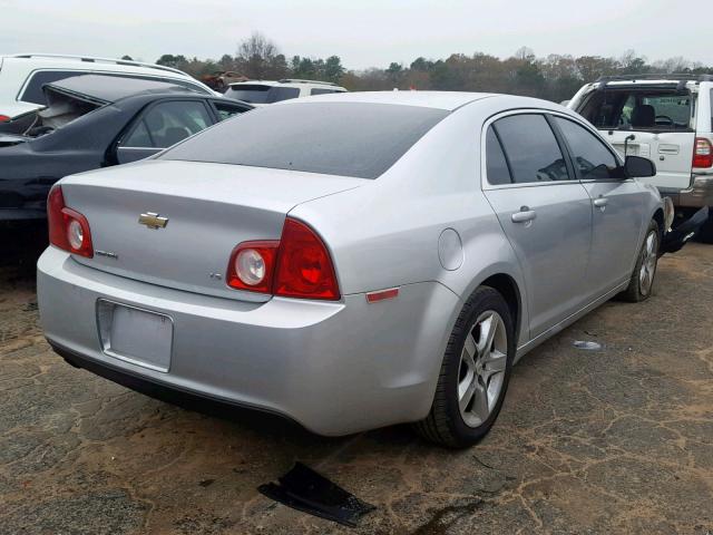 1G1ZG57N394216490 - 2009 CHEVROLET MALIBU LS 银色 照片 4