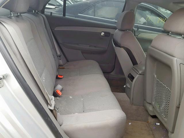 1G1ZG57N394216490 - 2009 CHEVROLET MALIBU LS 银色 照片 6