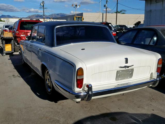 SRH1462 - 1966 ROLLS-ROYCE SILVER SHA WHITE photo 3