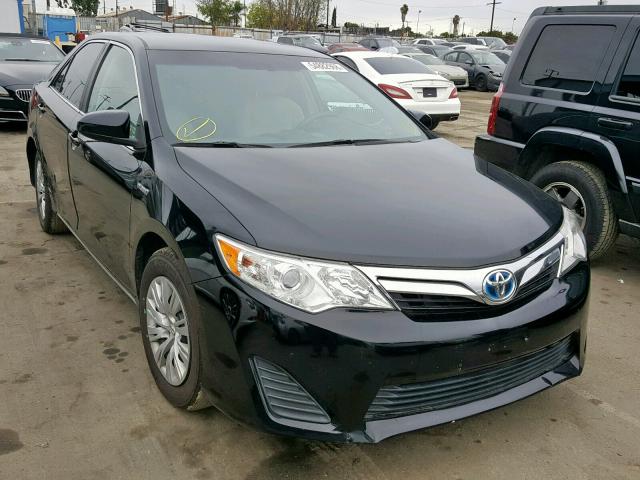 4T1BD1FKXDU079926 - 2013 TOYOTA CAMRY HYBR 黑色 照片 1