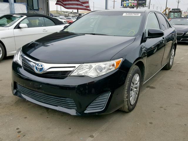 4T1BD1FKXDU079926 - 2013 TOYOTA CAMRY HYBR 黑色 照片 2