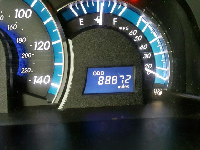 4T1BD1FKXDU079926 - 2013 TOYOTA CAMRY HYBR 黑色 照片 8