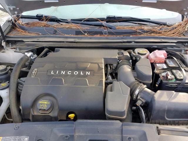 1LNHL9DK2DG613790 - 2013 LINCOLN MKS SILVER photo 7