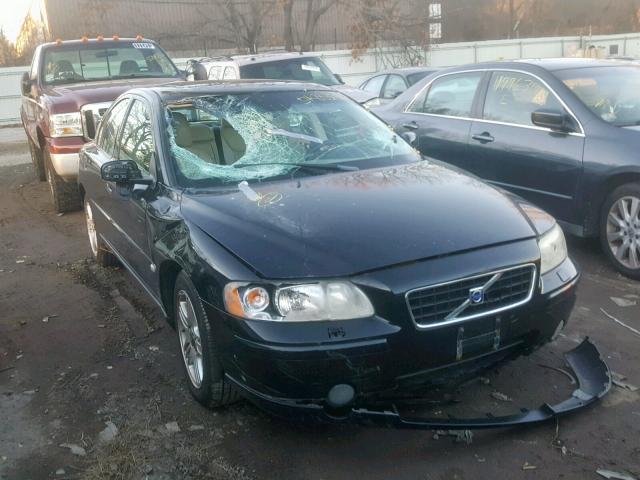 YV1RS592762546773 - 2006 VOLVO S60 2.5T BLACK photo 1