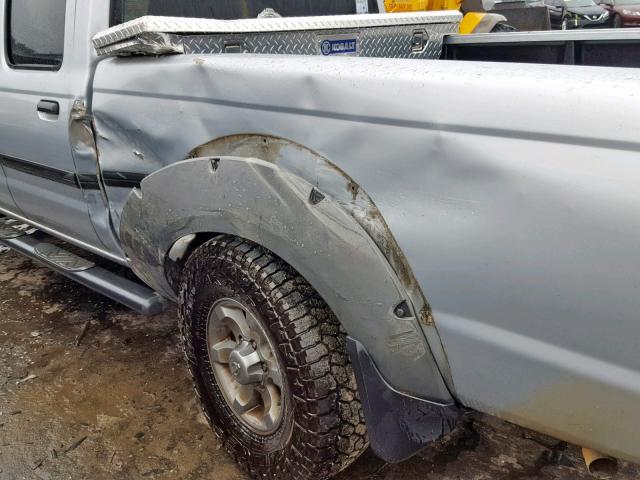 1N6ED29X72C326057 - 2002 NISSAN FRONTIER C SILVER photo 9