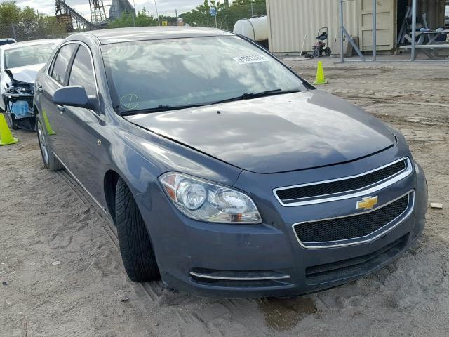 1G1ZH57B28F200254 - 2008 CHEVROLET MALIBU 1LT GRAY photo 1