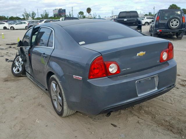 1G1ZH57B28F200254 - 2008 CHEVROLET MALIBU 1LT GRAY photo 3
