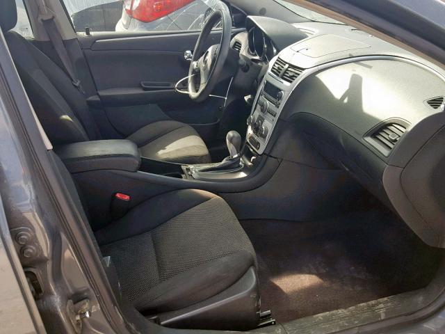 1G1ZH57B28F200254 - 2008 CHEVROLET MALIBU 1LT GRAY photo 5