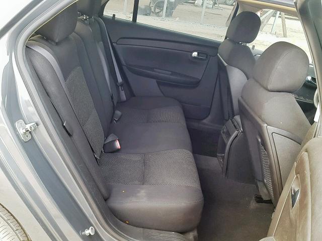 1G1ZH57B28F200254 - 2008 CHEVROLET MALIBU 1LT GRAY photo 6