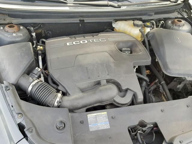 1G1ZH57B28F200254 - 2008 CHEVROLET MALIBU 1LT GRAY photo 7