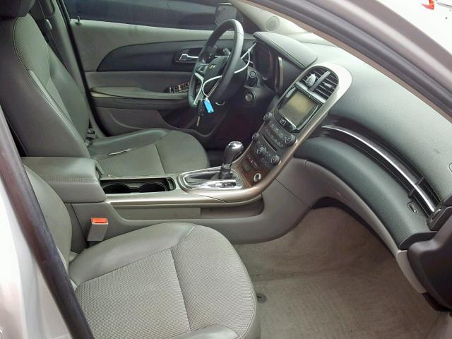 1G11D5RR8DF107817 - 2013 CHEVROLET MALIBU 1LT ვერცხლისფერი ფოტო 5