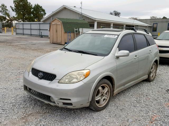 2T1KR32E63C109971 - 2003 TOYOTA COROLLA MA SILVER photo 2