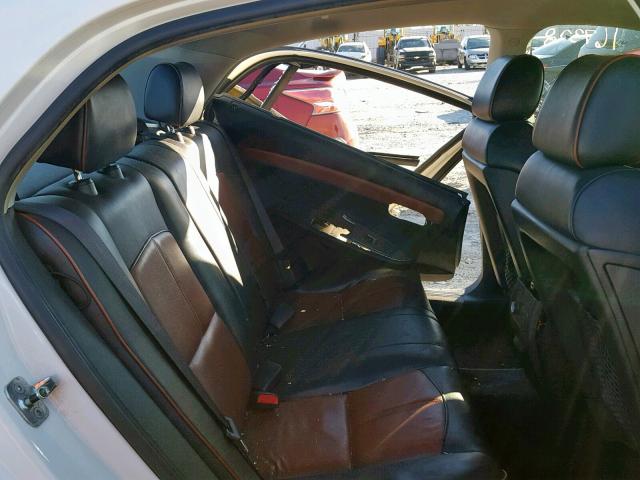 1G1ZK577784208455 - 2008 CHEVROLET MALIBU LTZ თეთრი ფოტო 6