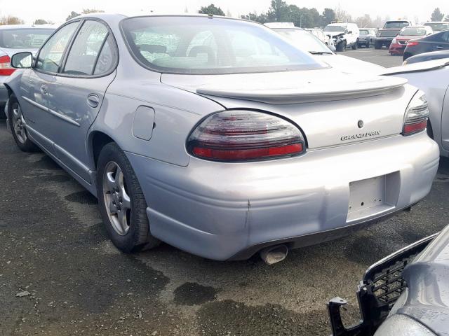 1G2WP52K6WF223834 - 1998 PONTIAC GRAND PRIX ვერცხლისფერი ფოტო 3