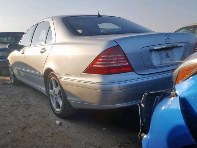 WDBNG75J66A469915 - 2006 MERCEDES-BENZ S 500 SILVER photo 3