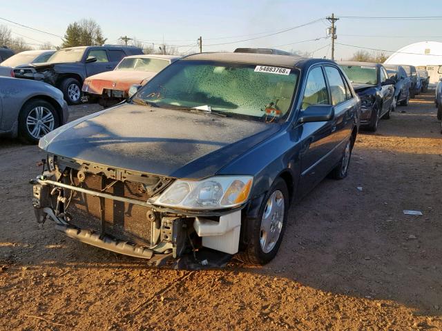 4T1BF28B23U280246 - 2003 TOYOTA AVALON XL GREEN photo 2