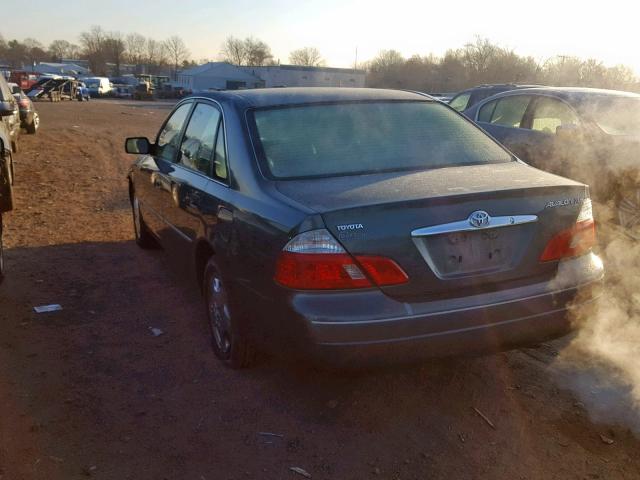 4T1BF28B23U280246 - 2003 TOYOTA AVALON XL GREEN photo 3