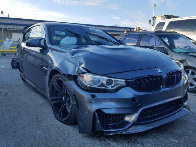 WBS3R9C58FK331574 - 2015 BMW M4 GRAY photo 9