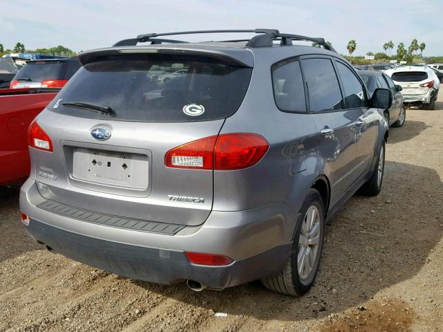 4S4WX97D384405787 - 2008 SUBARU TRIBECA LI CHARCOAL photo 4