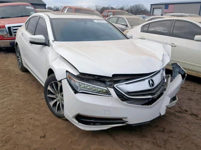 19UUB1F39FA028273 - 2015 ACURA TLX WHITE photo 1