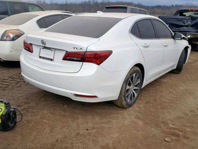 19UUB1F39FA028273 - 2015 ACURA TLX WHITE photo 4