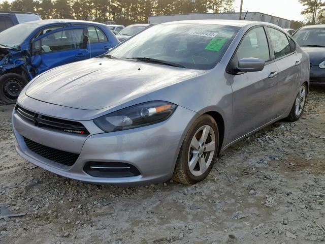 1C3CDFBB4GD728446 - 2016 DODGE DART SXT SILVER photo 2