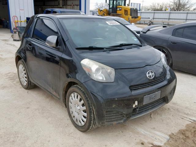 JTNJJXB06CJ013109 - 2012 TOYOTA SCION IQ BLACK photo 1