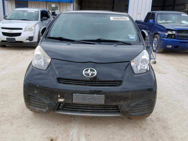 JTNJJXB06CJ013109 - 2012 TOYOTA SCION IQ BLACK photo 9