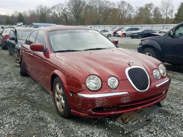 SAJDA01N21FM09593 - 2001 JAGUAR S-TYPE RED photo 1