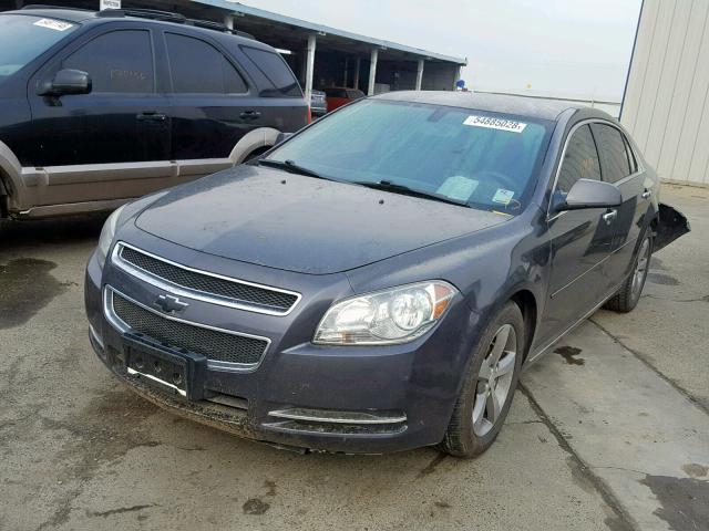 1G1ZC5E01CF379167 - 2012 CHEVROLET MALIBU 1LT CHARCOAL photo 2