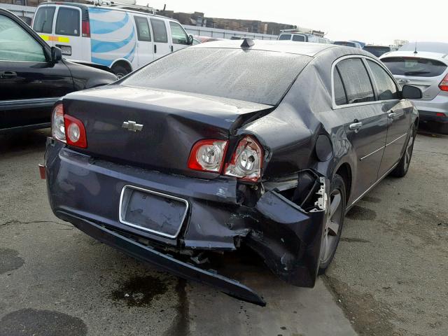 1G1ZC5E01CF379167 - 2012 CHEVROLET MALIBU 1LT CHARCOAL photo 4